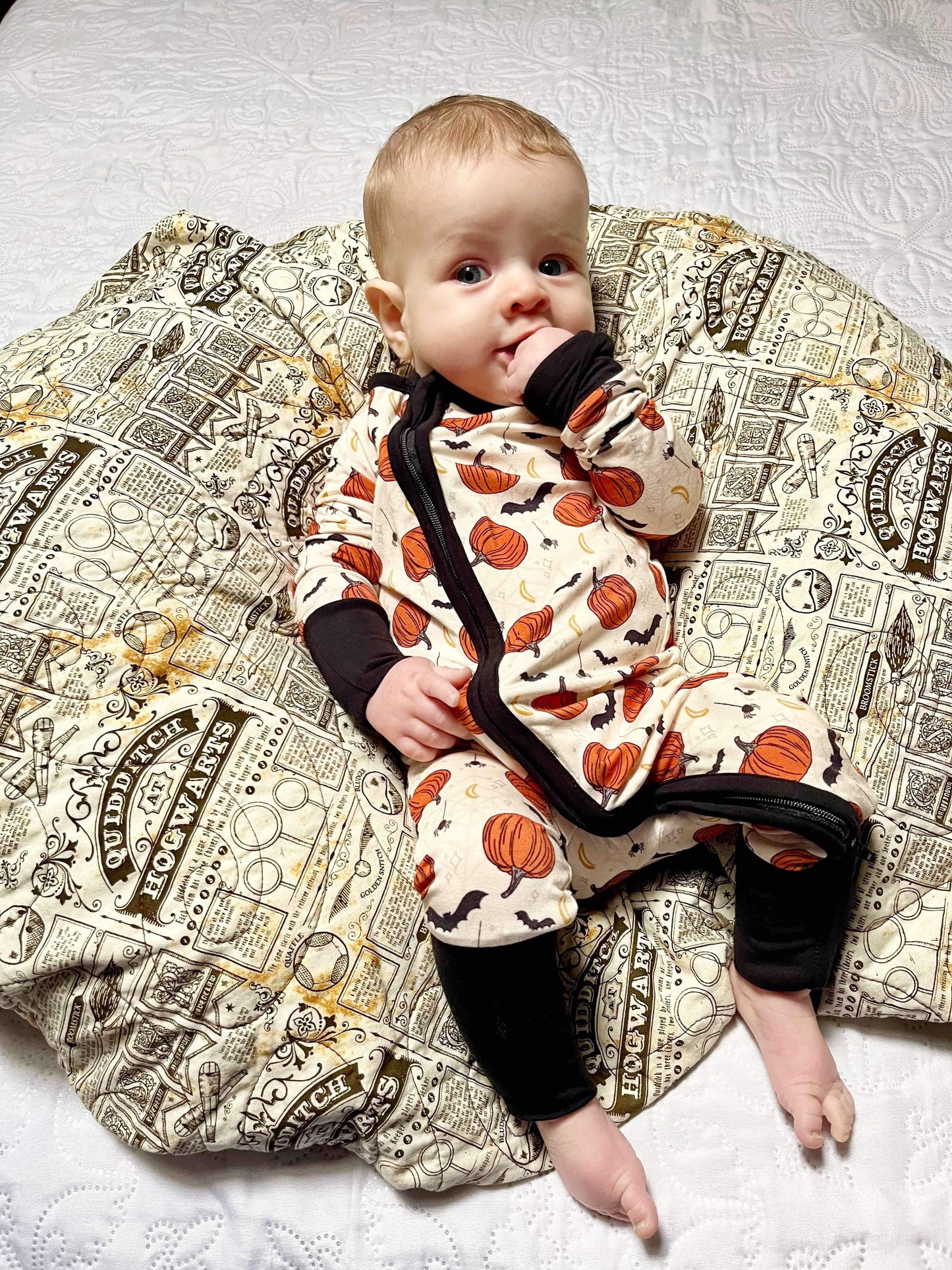 Enchanted Nights Halloween Zippy Bamboo Pajamas