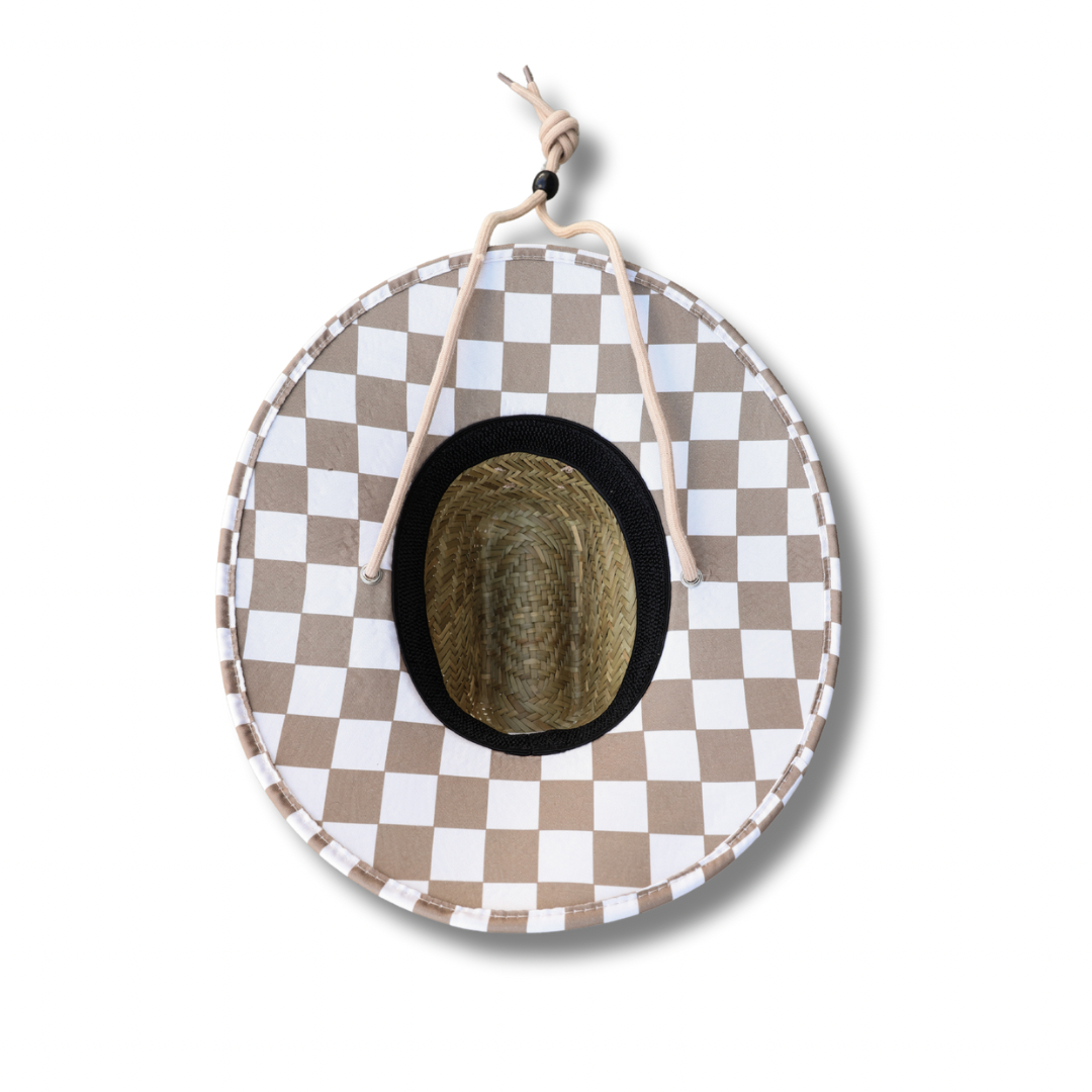 Wave Watcher Straw Hat (stoked tan)