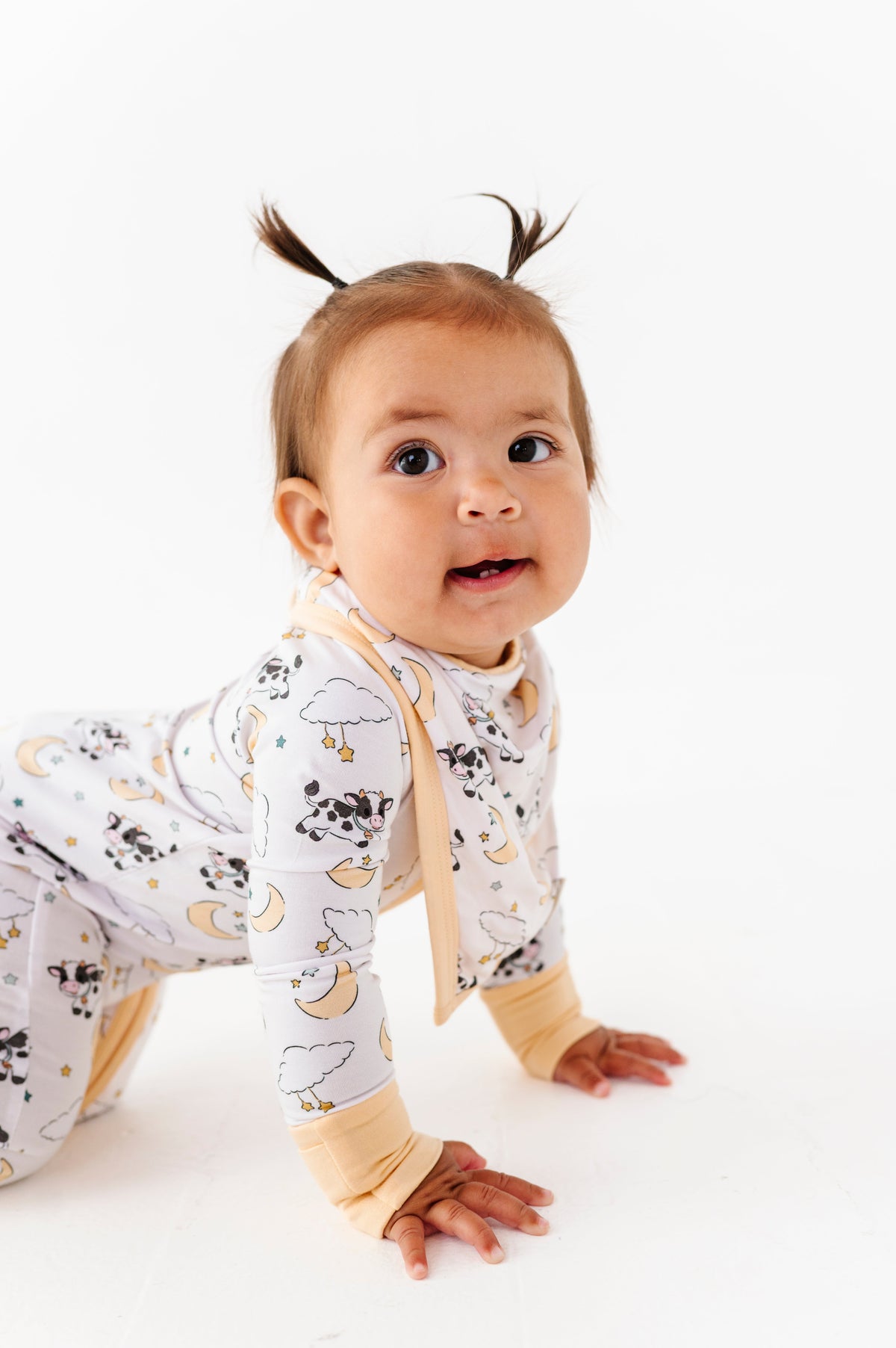 Cow Jumped Over The Moon Bandana Bib