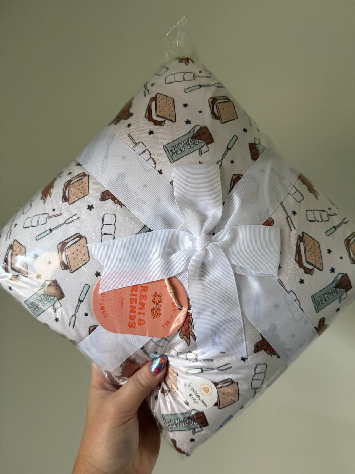 S’more Cloud Quilted Blanket