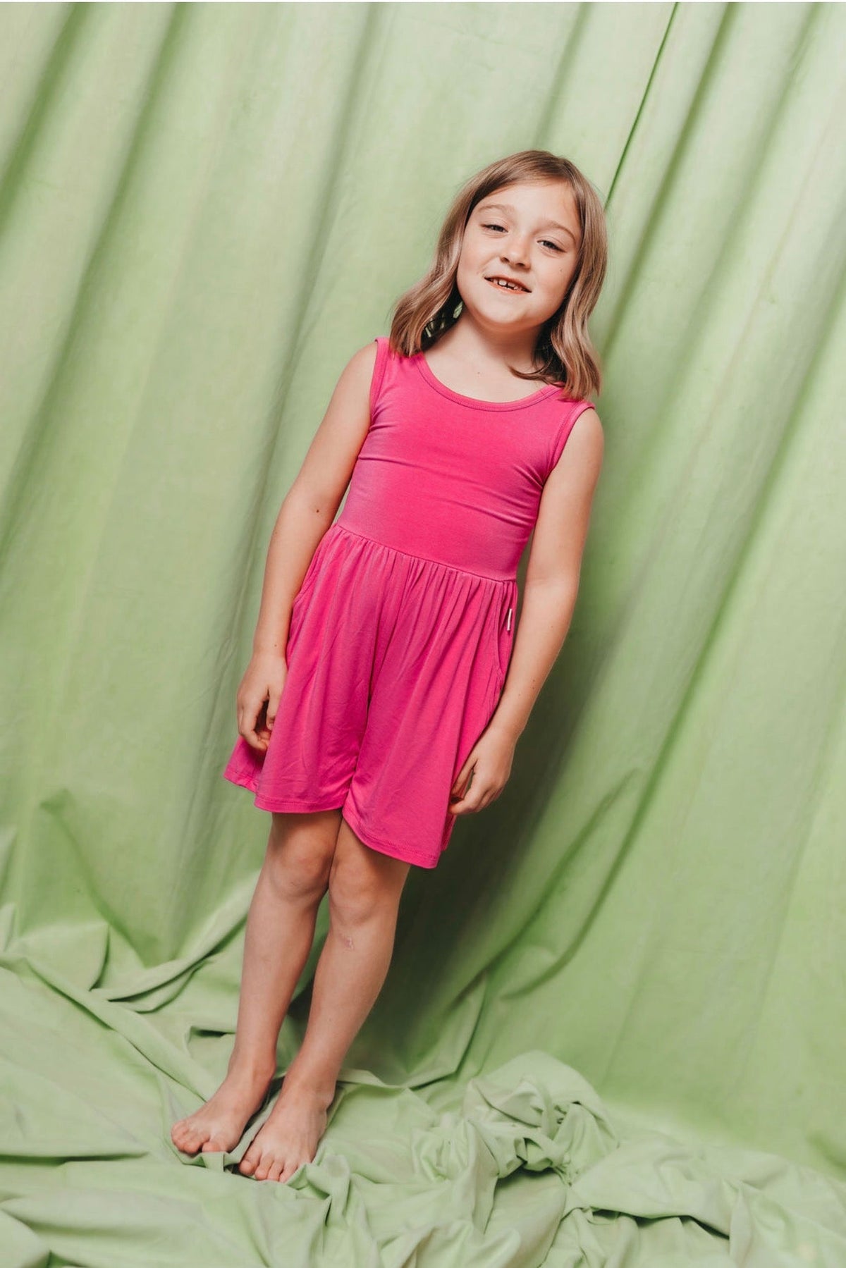 Strawberry Tank Shorty Romper