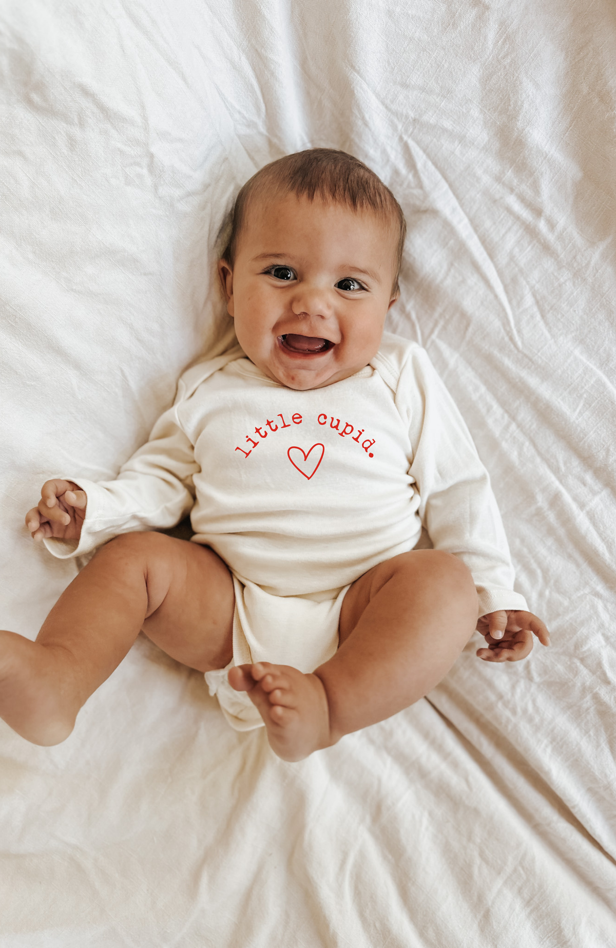 Little Cupid Organic Baby Bodysuit Long Sleeve