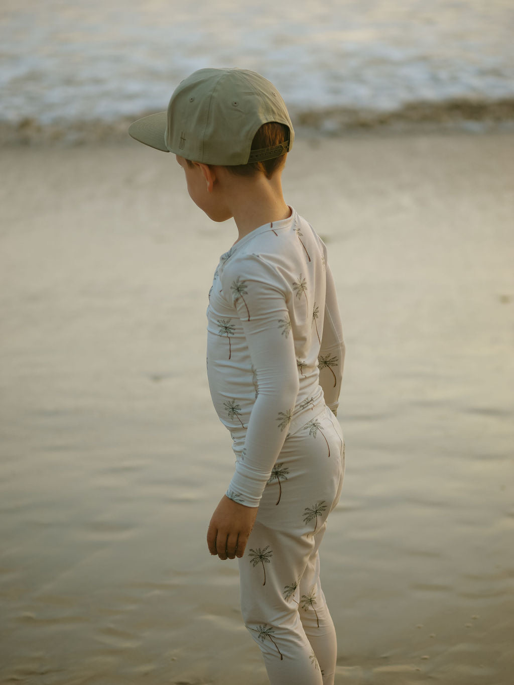 Bamboo Two Piece Pajamas | Palm Tree