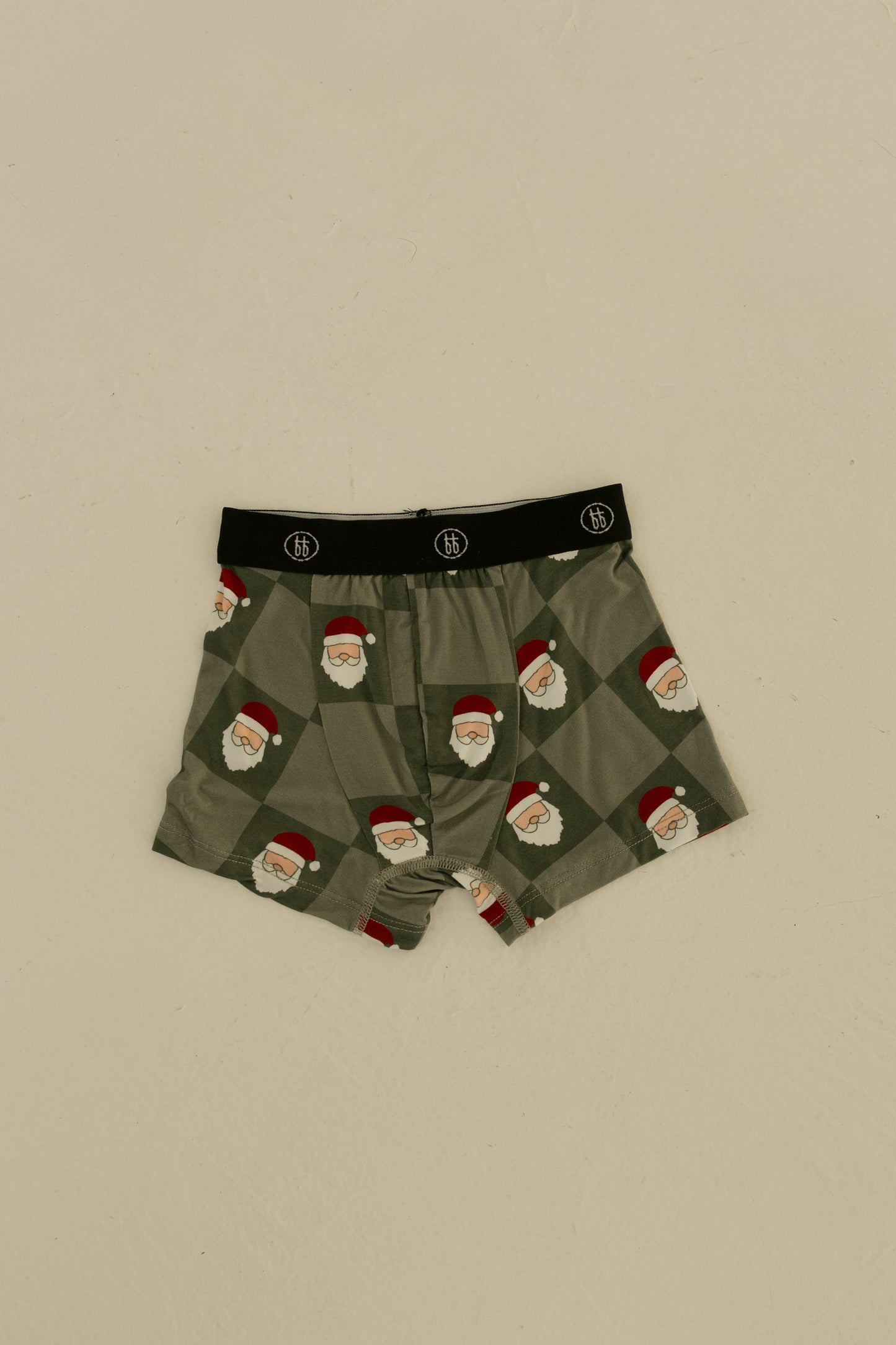 Bamboo Boxers (3 Pack) | Red Gingham, Candy Cane & Santa Checkerboard