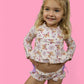 BLOSSOMIN’ BUTTERFLY DREAM 2-PIECE RASH GUARD RUFFLE SWIM SUIT