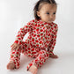 STRAWBERRIES | ZIP ROMPER
