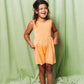 Peach Tank Shorty Romper
