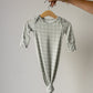 Bamboo Knotted Gown | Foggy Grid