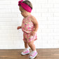 Strawberry summer- Ribbed bamboo set PRE ORDER