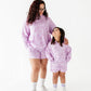 Lilac Petals Kids Hooded Sweatshirt