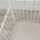 Muslin Crib Sheet | Wavy Checker