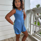 Blueberry Tank Shorty Romper