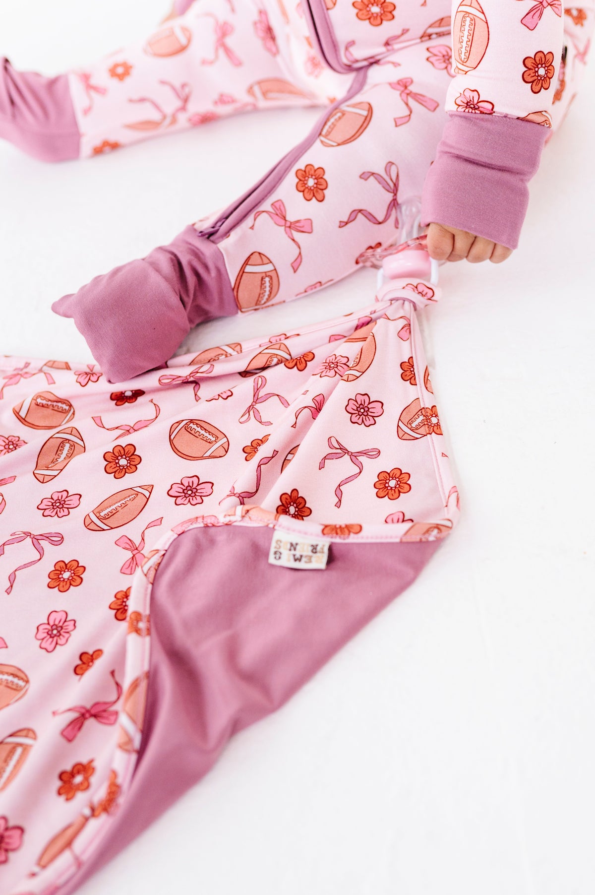 Friday Night Florals Paci Lovey