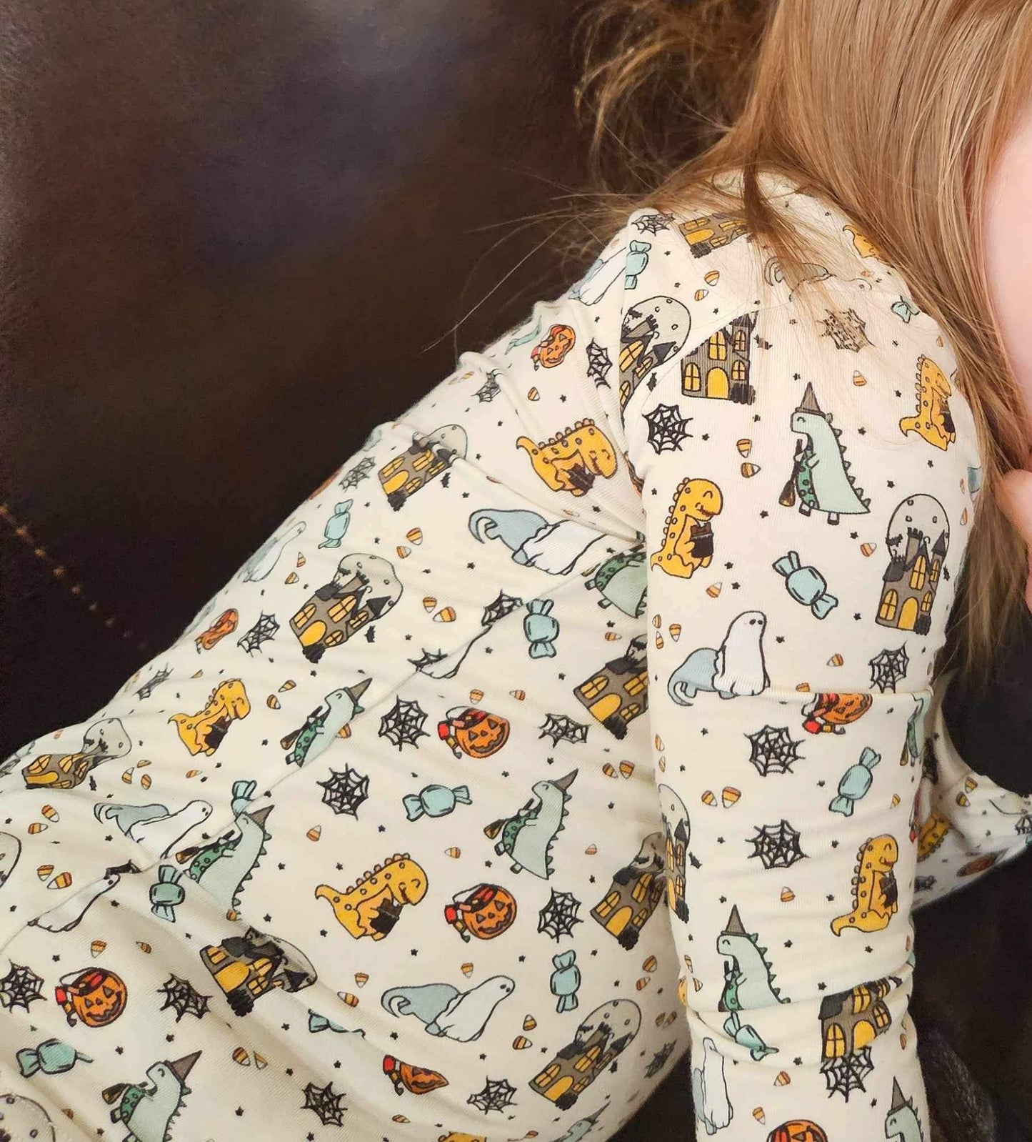 Trick-o-Saurus Halloween 2 Piece Pajamas