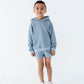 Harbor Stripe Kids Sweat Shorts