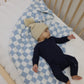 Bamboo Zip Pajamas | Blueberry Ribbed