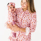 Friday Night Florals Ruffle Adult Button Up Set (EST SHIP TIME 2-3 WEEKS)
