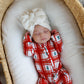 PLAID PINES | ZIP ROMPER