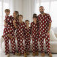 Men's Short Sleeve Pajamas | Vintage Santa