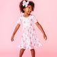 When Pigs Fly Short Sleeve Ruffle Dress