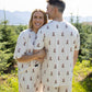 Women's Boxy Tee Lounge Set | Santa Teddy
