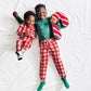 PLAID PINES | ZIP ROMPER