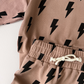 Jogger Set | Mocha Bolts