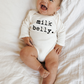 Milk Belly Organic Bodysuit Long Sleeve