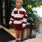 Child Terry Shorts | Deep Cranberry