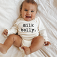 Milk Belly Organic Bodysuit Long Sleeve