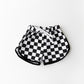 AK checker track shorts