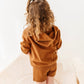 Cinnamon Zip-Up Hoodie