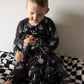 Bamboo Zip Pajamas | Midnight Skelly