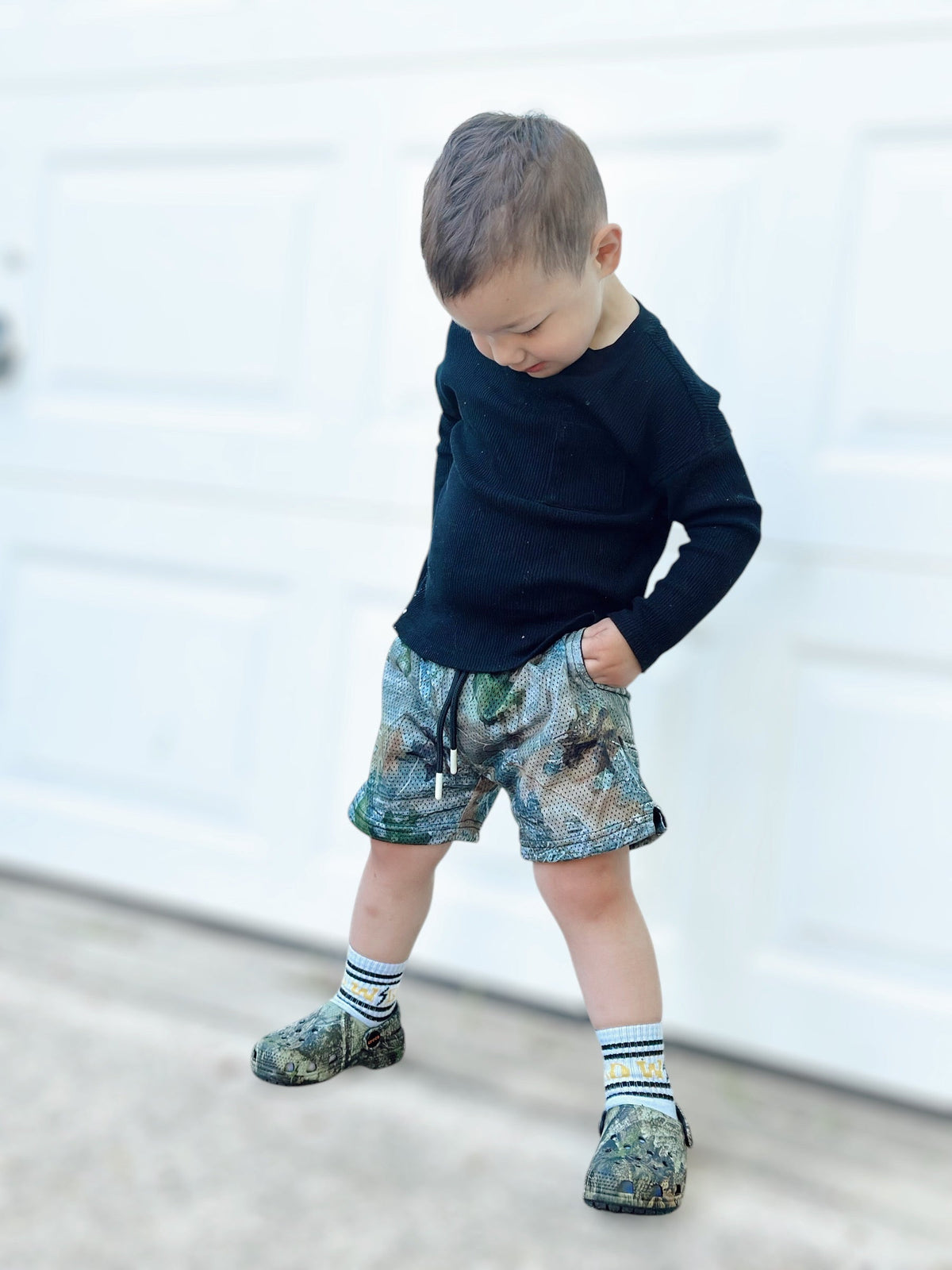 Mesh Camo Shorts