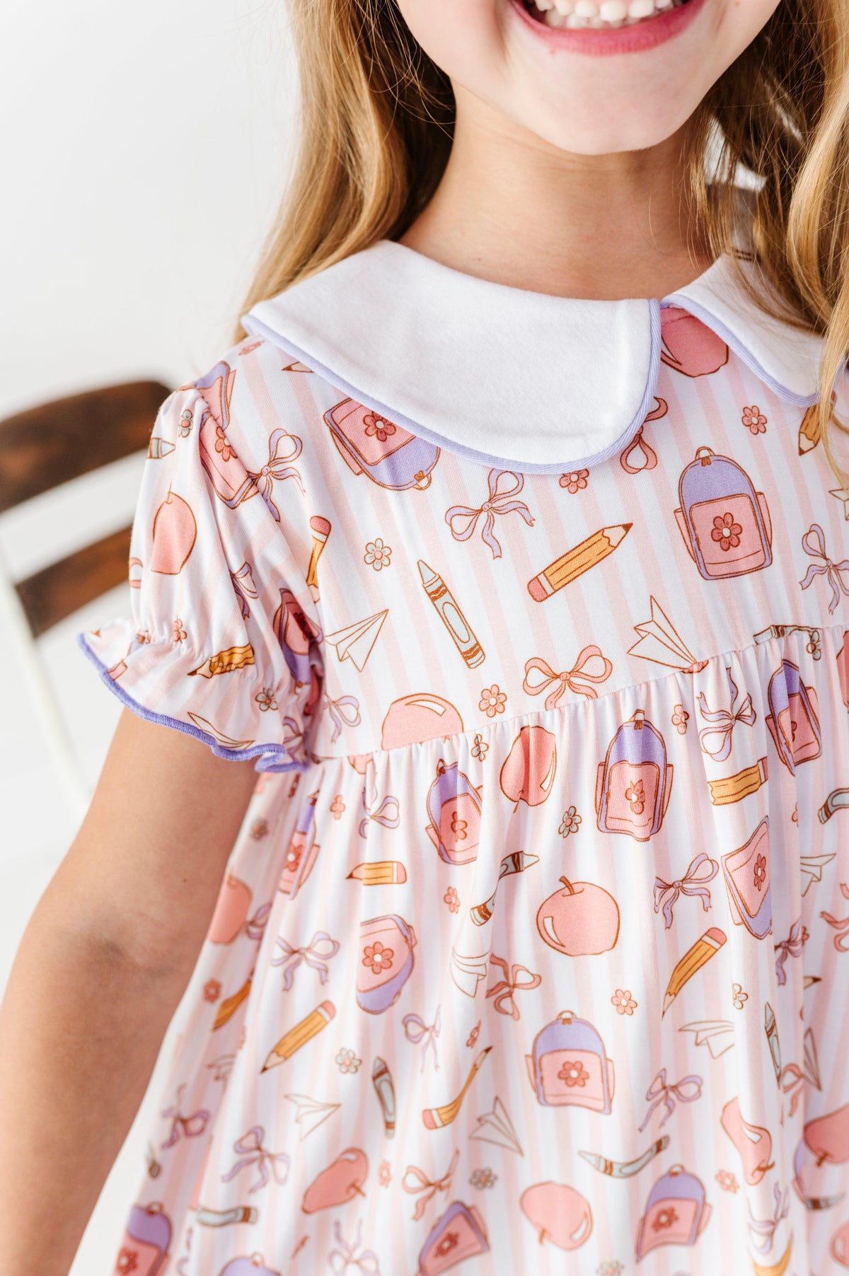 First Bell Blooms Collared Dress