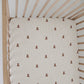 Muslin Crib Sheet | Teddy