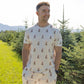 Men's Short Sleeve Pajamas | Santa Teddy