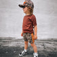 Camo checkered boardshorts