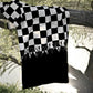 Checker Flame Beach Towel