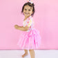 SUMMER SUNSET CHECKERS DREAM TUTU DRESS