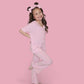 PINK ROSE DREAM GIRL'S FLARE SET