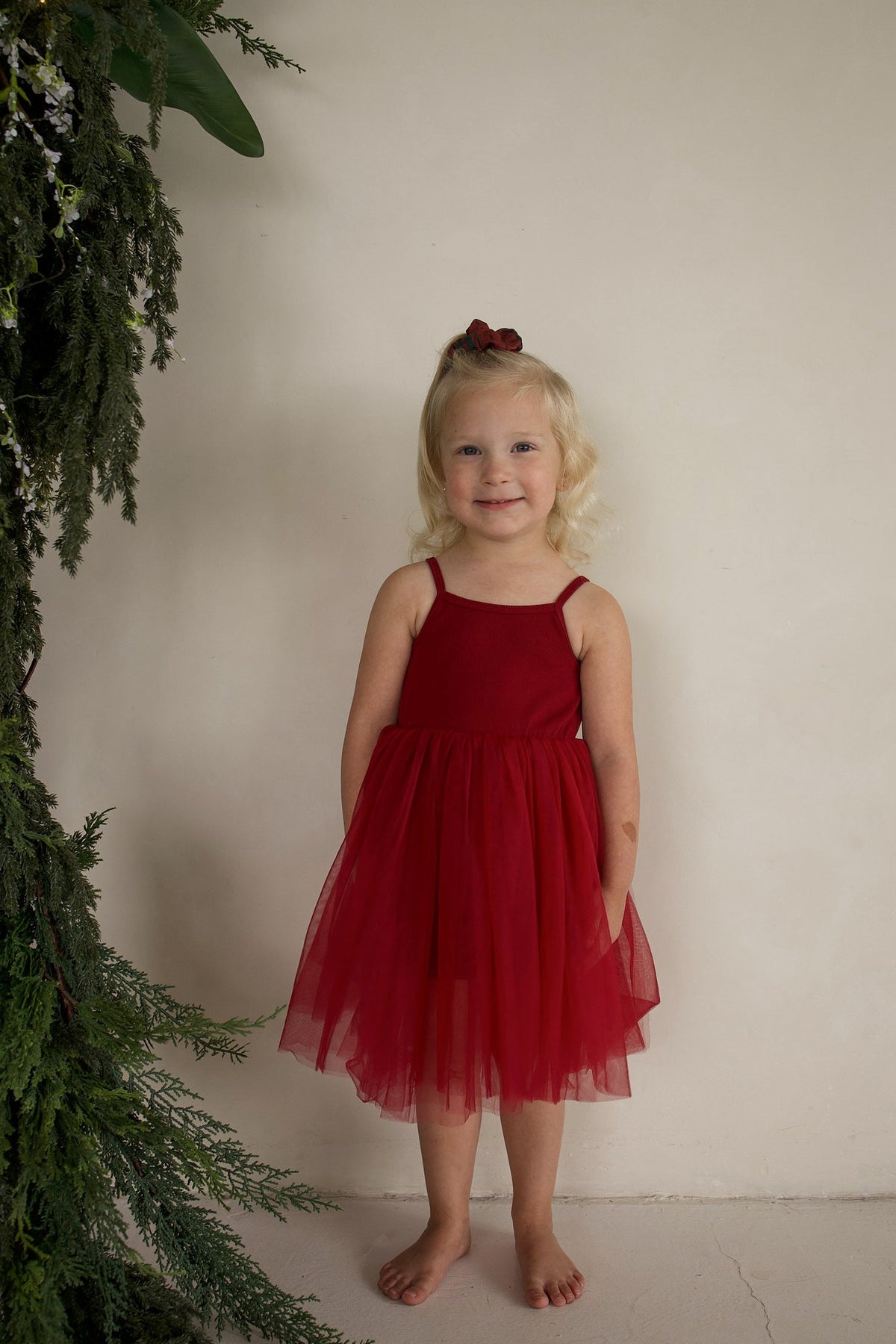 ff Tutu Dress | Cranberry