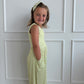 Green Polka Dot Tank Wide Leg Romper