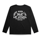 THE APEX LONG SLEEVE TEE - SOLID BLACK