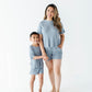 Harbor Adult Drawstring Waffle Knit Set