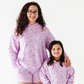 Lilac Petals Adult Hooded Sweatshirt