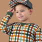 AUTUMN PLAID DREAM TRUCKER HAT