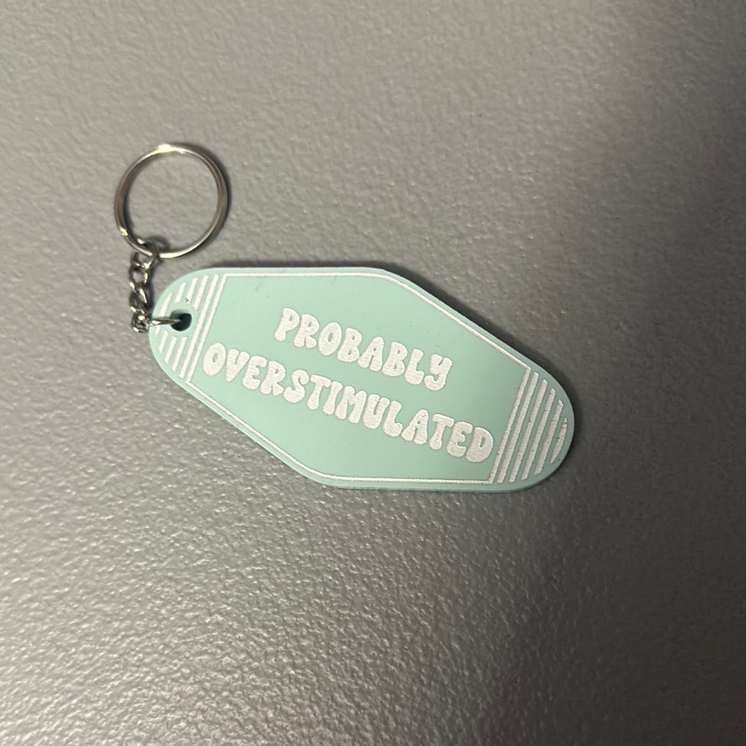Motel Keychain