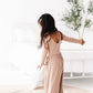 Sand Neutrals Wide Leg Romper