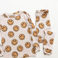 Neutral smileys-AK Dreamers Bamboo zipper PJ’s